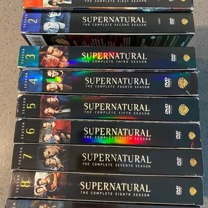 Supernatural season 1-9 dvds